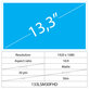13.3 LCD Slim Matte 30 pin FHD
