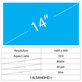 14 LCD Slim mat 40 pin HD+