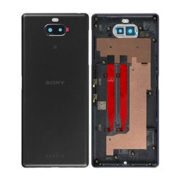 Sony Xperia 10 - Poklopac baterije (crni) - 78PD0300010 Originalni servisni paket