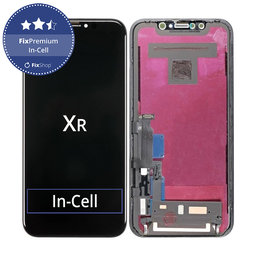 Apple iPhone XR - LCD zaslon + zaslon osjetljiv na dodir + okvir In-Cell FixPremium