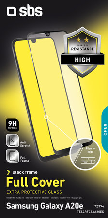 SBS - Tempered Glass Full Cover za Samsung Galaxy A20e, crna