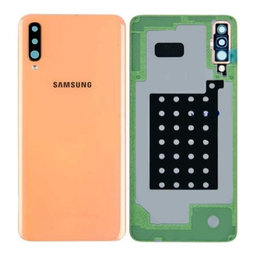 Samsung Galaxy A70 A705F - Poklopac baterije (koraljni) - GH82-19796D, GH82-19467D Originalni servisni paket