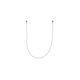 Samsung Galaxy A20e A202F - RF kabel 125 mm (bijeli) - GH39-02006A Originalni servisni paket