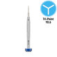 2UUL Everyday Screwdriver - Vanadij čelik - Tri točke Y000 (0,6 mm)
