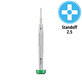 2UUL Everyday Screwdriver - Vanadij čelik - Konveksni Phillips 2,5 mm