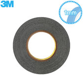 3M - Dvostrana ljepljiva traka - 1 mm x 50 m (crna)