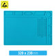 ESD antistatički silikonski jastučić otporan na toplinu - 32 x 23 cm