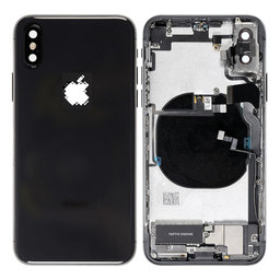 Apple iPhone XS - Stražnje Maska s malim dijelovima (Space Grey)