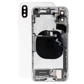 Apple iPhone XS - Stražnje Maska s malim dijelovima (srebrno)