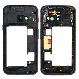 Samsung Galaxy Xcover 4s G398F - Srednji okvir (crni) - GH98-44218A originalni servisni paket
