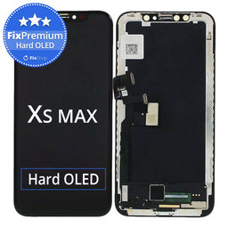 Apple iPhone XS Max - LCD zaslon + zaslon osjetljiv na dodir + okvir Hard OLED FixPremium