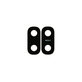 Samsung Galaxy A10 A105F - Leća stražnje kamere (crna) - GH64-07410A Genuine Service Pack
