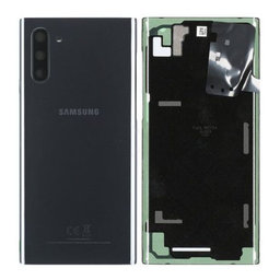 Samsung Galaxy Note 10 - Poklopac baterije (Aura crna) - GH82-20528A Originalni servisni paket