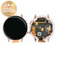 Samsung Galaxy Watch Active 2 44 mm - LCD zaslon + zaslon osjetljiv na dodir + okvir (ružičasto zlato) - GH82-21125B Originalni servisni paket