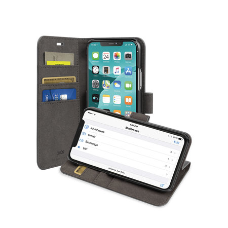 SBS - Maska Wallet Stand za iPhone 11 Pro Max, crna