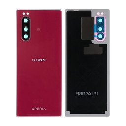 Sony Xperia 5 - Poklopac baterije (crveni) - 1319-9454 Originalni servisni paket