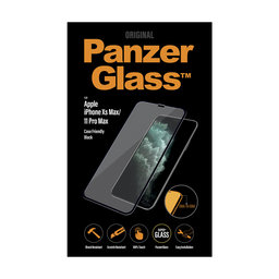 PanzerGlass - Kaljeno Steklo Case Friendly za iPhone XS Max in 11 Pro Max, črn
