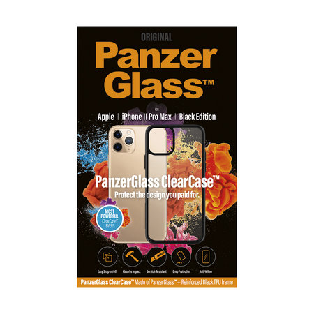 PanzerGlass - Ovitek ClearCase za iPhone 11 Pro Max, črn