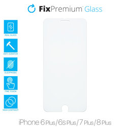 FixPremium Glass - Kaljeno staklo za iPhone 6 Plus, 6s Plus, 7 Plus i 8 Plus