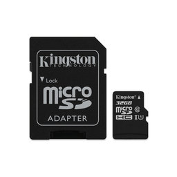 Kingston - MicroSDHC memorijska kartica Canvas Select Plus 32 GB + SD adapter