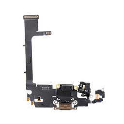 Apple iPhone 11 Pro - Konektor za punjenje + savitljivi kabel (zlato)