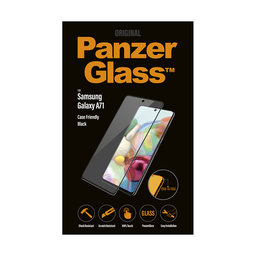 PanzerGlass - Tempered Glass Case Friendly za Samsung Galaxy A71, crna