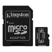 Kingston - MicroSDXC Canvas React memorijska kartica, 128 GB, SD adapter