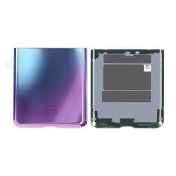 Samsung Galaxy Z Flip F700N - Poklopac baterije (donji) (zrcalno ljubičasta) - GH82-22204B Originalni servisni paket