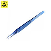 2UUL BlueT Curved Head - Pinceta od legure titana za precizan skok žice (0,1 mm)