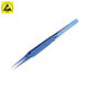 2UUL BlueT Curved Head - Pinceta od legure titana za precizan skok žice (0,1 mm)