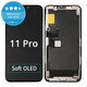 Zaslon Soft OLED za iPhone 11 Pro, Dodirni ekran s okvirom, FixPremium