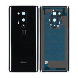 OnePlus 8 Pro - Poklopac baterije (Onyx Black) - 1091100173 Originalni servisni paket