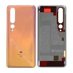 Xiaomi Mi 10 - Poklopac baterije (zlatna boja breskve)
