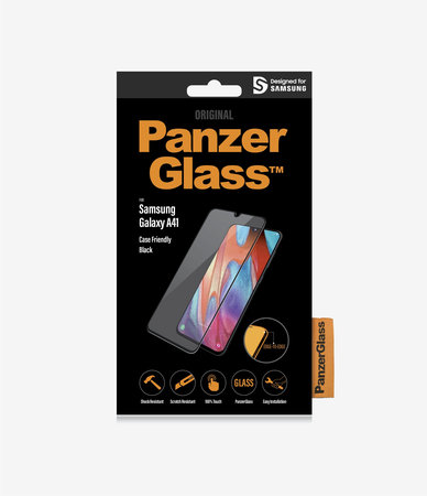 PanzerGlass - Tempered Glass Case Friendly za Samsung Galaxy A41, crna