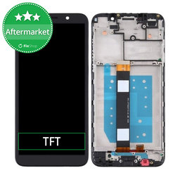 Motorola Moto E6 Play - LCD zaslon + zaslon osjetljiv na dodir + okvir (Black) TFT