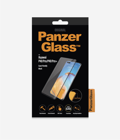 PanzerGlass - Tempered Glass Case Friendly za Huawei P40 Pro, črna