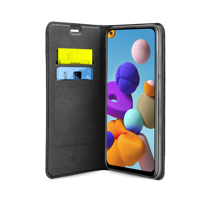 SBS - Maska Book Wallet Lite za Samsung Galaxy A21s, crna