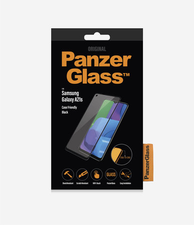 PanzerGlass - Tempered Glass Case Friendly za Samsung Galaxy A21s, crna