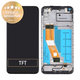 Samsung Galaxy A11 A115F - LCD zaslon + zaslon osjetljiv na dodir + okvir (crni) - GH81-18760A Originalni servisni paket