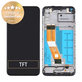 Samsung Galaxy A11 A115F - LCD zaslon + zaslon osjetljiv na dodir + okvir (crni) - GH81-18760A Originalni servisni paket