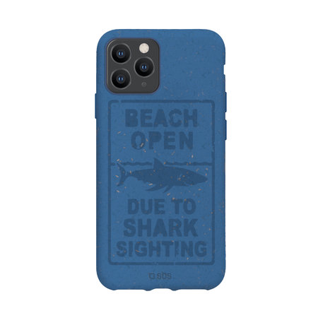 SBS - Maska Oceano za iPhone 11 Pro, 100% kompostabilan, morski pas