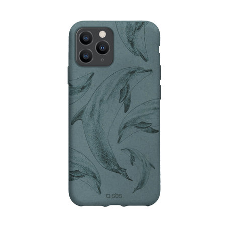 SBS - Maska Oceano za iPhone 11 Pro, 100% kompostabilna, delfin