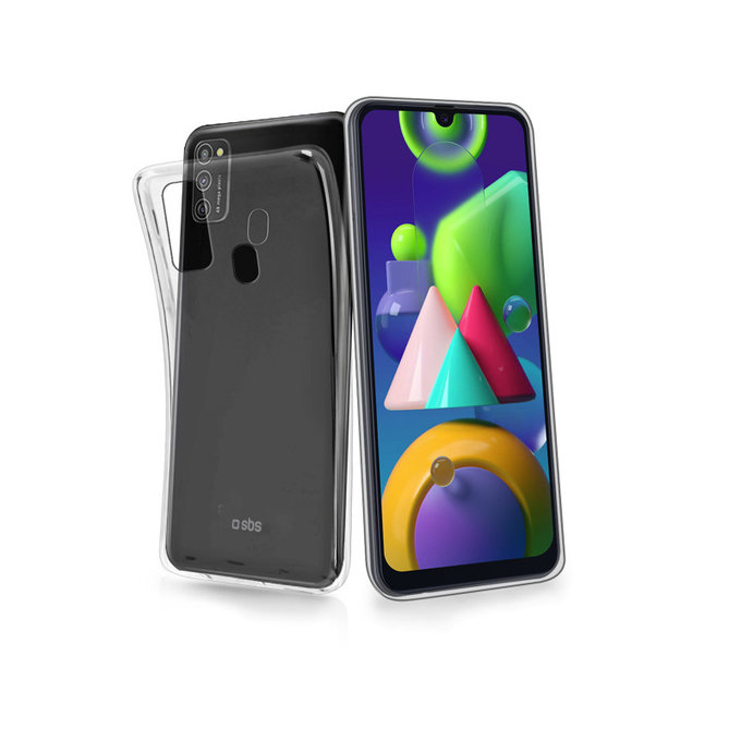 SBS - Maska Skinny za Samsung Galaxy M21, prozirna