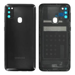 Samsung Galaxy M21 M215F - Poklopac baterije (crni) - GH82-22609A Originalni servisni paket