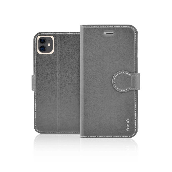 Fonex - Ovitek Book Identity za iPhone 11, črn