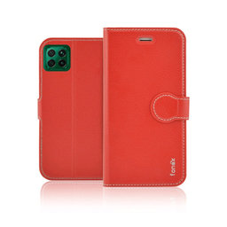 Fonex - Book Identity maska za Huawei P40 Lite, crvena