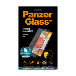 PanzerGlass - Kaljeno Steklo Case Friendly AB za Samsung Galaxy A42 5G, črn