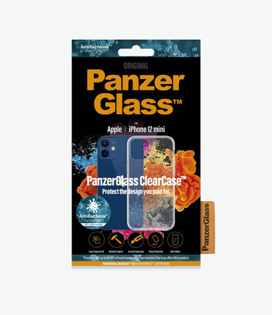 PanzerGlass - Ovitek ClearCase za iPhone 12 mini, prozoren