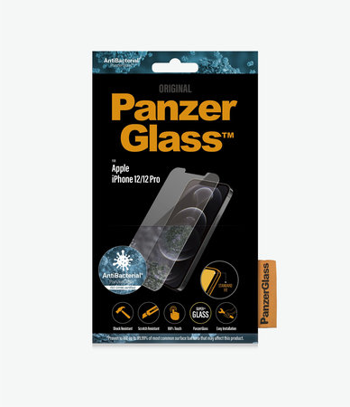 PanzerGlass - Tempered Glass Standard Fit AB za iPhone 12 & 12 Pro, prozirno