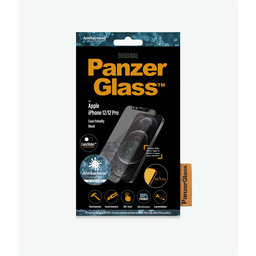PanzerGlass - Tempered Glass Case Friendly CamSlider AB za iPhone 12 i 12 Pro, crna